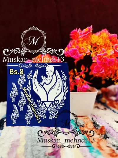 Bs8 baby shower stencil