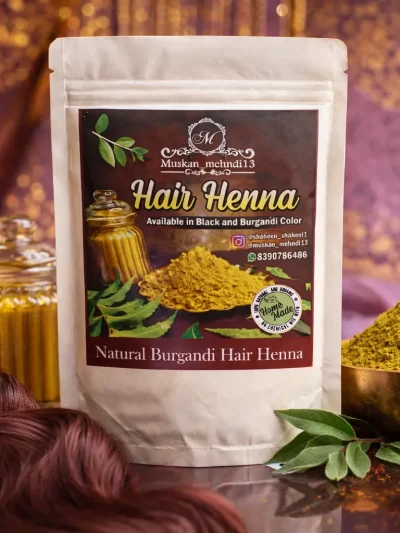 Burgundy hair henna pack (100gm)