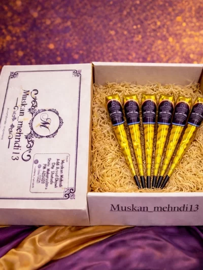 6 Instant maroon cones