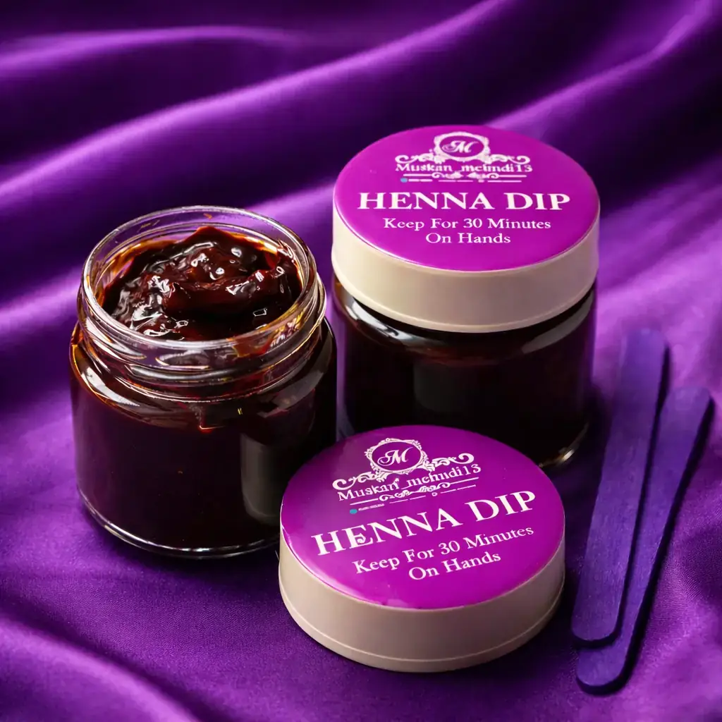 Henna dip bottles (2 bottles)