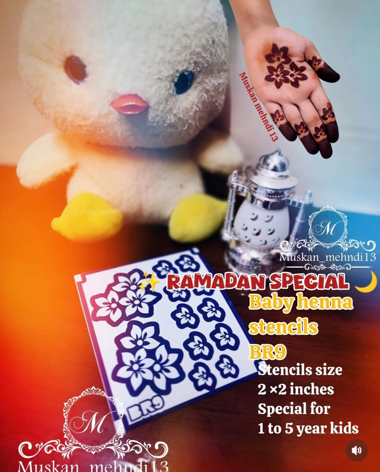 2 Baby stencil (BR9, BR10)