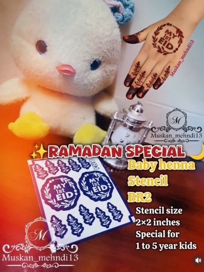 2 Baby stencil (BR1 BR2)