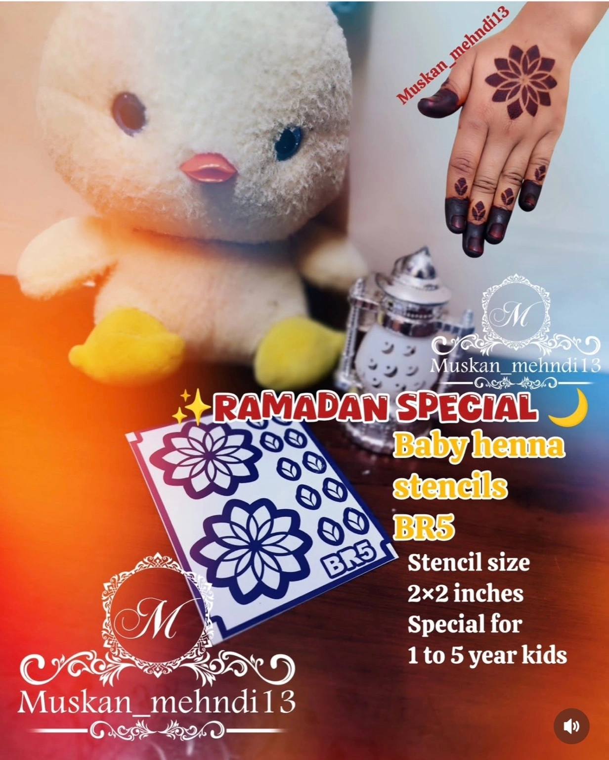 2 Baby stencil (BR5 , BR6)