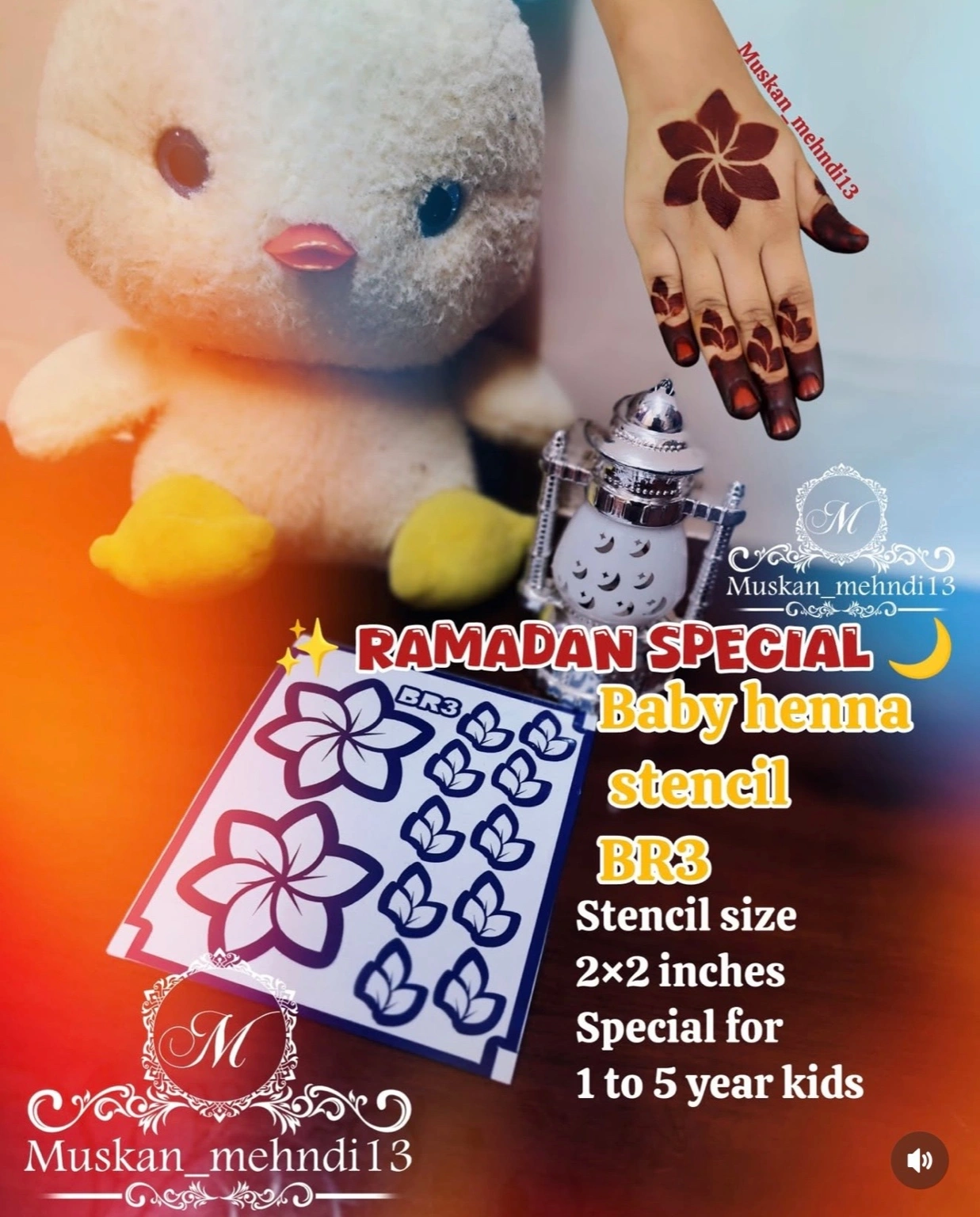 2 Baby stencil (BR3 , BR4)