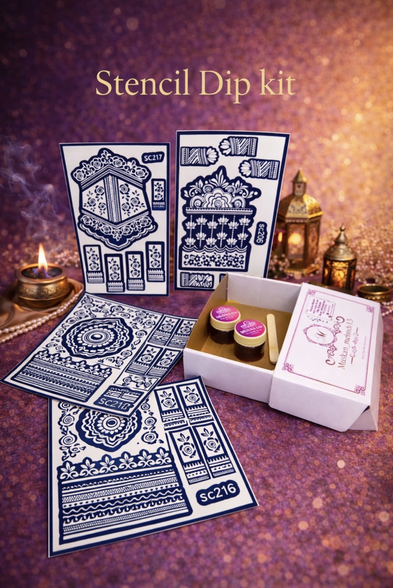 Stencil dip kit ( 216, 216, 206, 217)