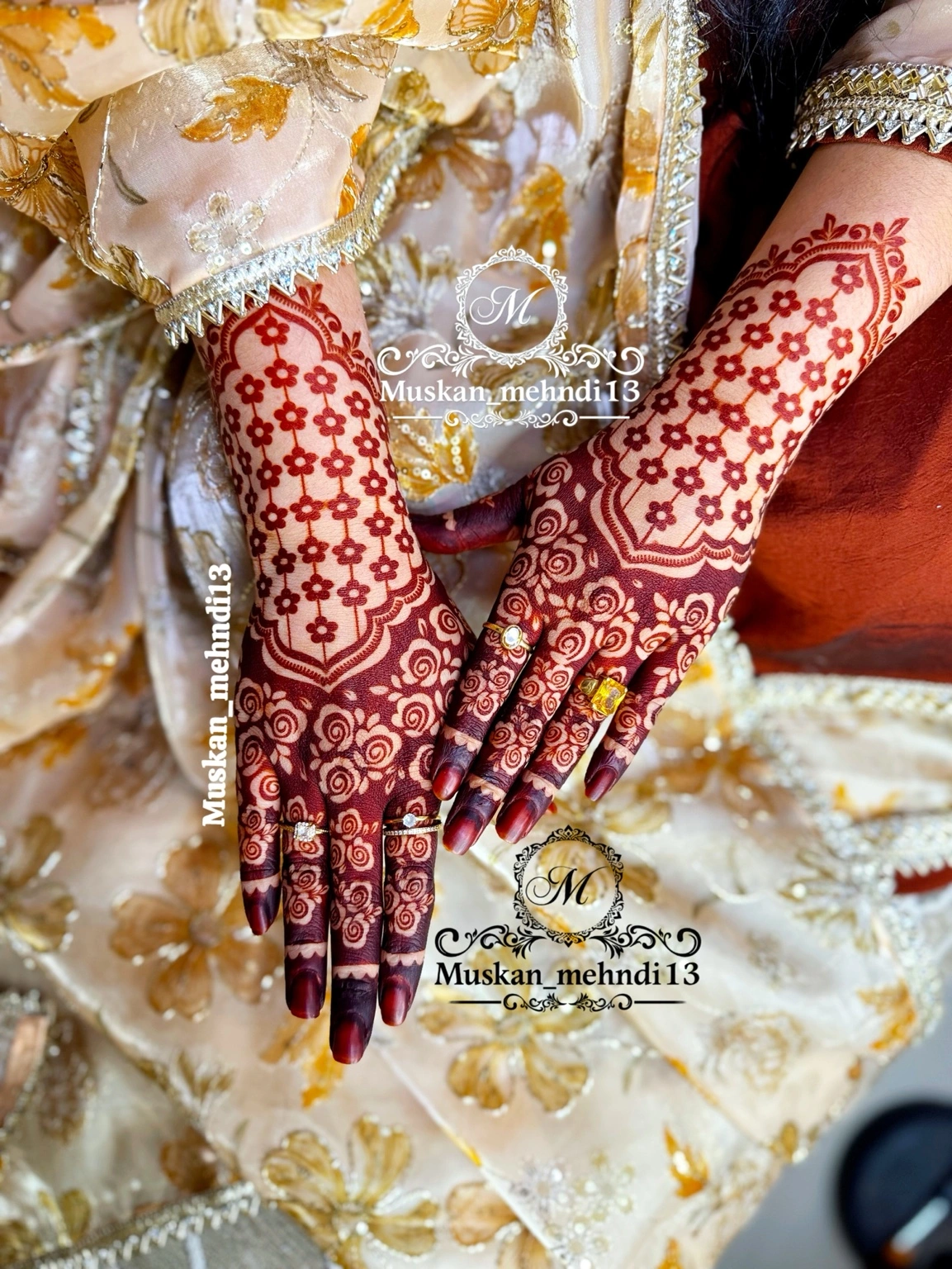 Sc221 Rose stencil (2pcs) - Image 5