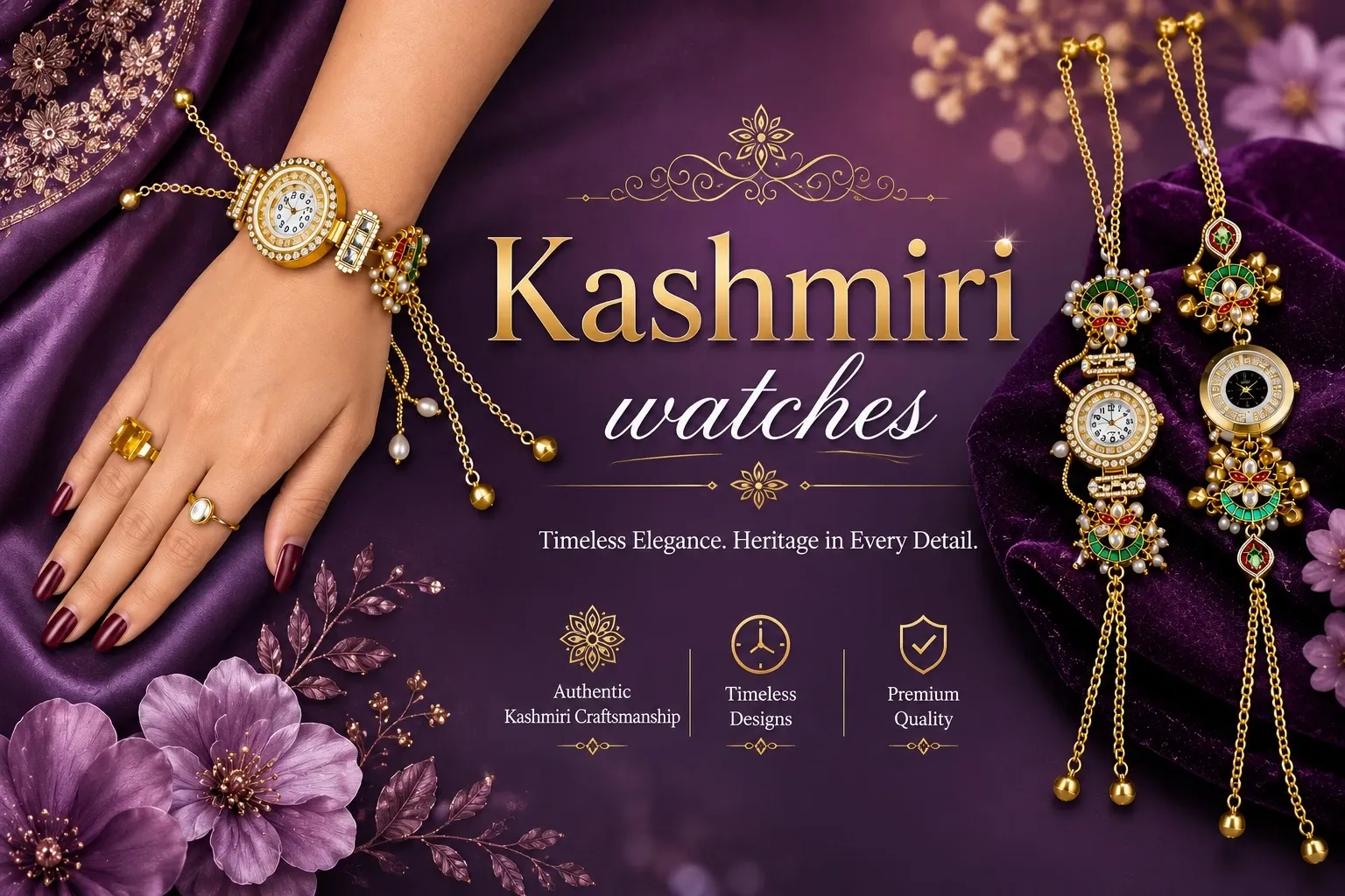 Kashmiri watches