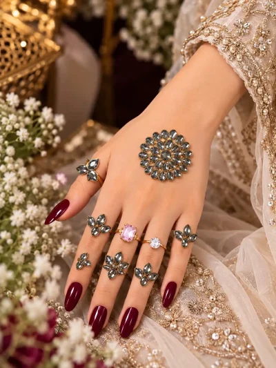 Km4 kundan mehndi (1 sheet)