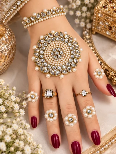 Km9 kundan mehndi (1 sheet)